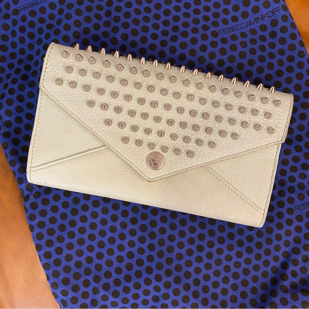 Rebecca Minkoff Studded Mint Crossbody Bag